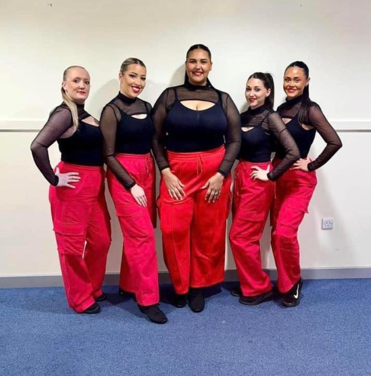 Clairemarie’s School of Dance students performing final ensemble piece